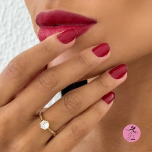 Anel Meggie folheado a ouro 18k